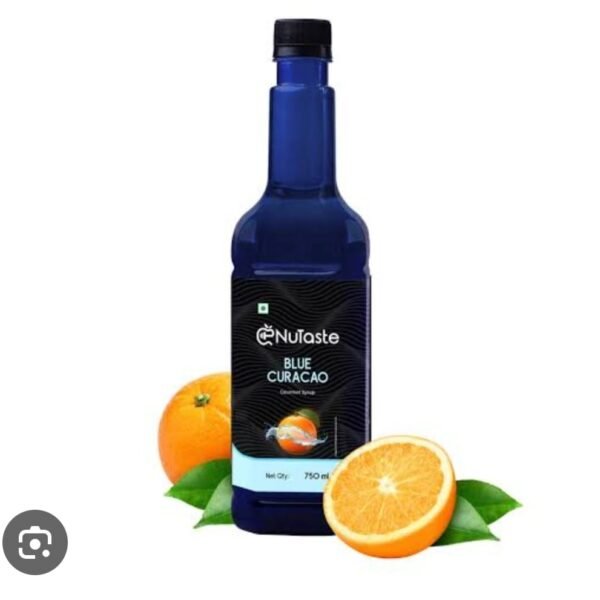 NuTaste Blue Curaco syrup 1ltr