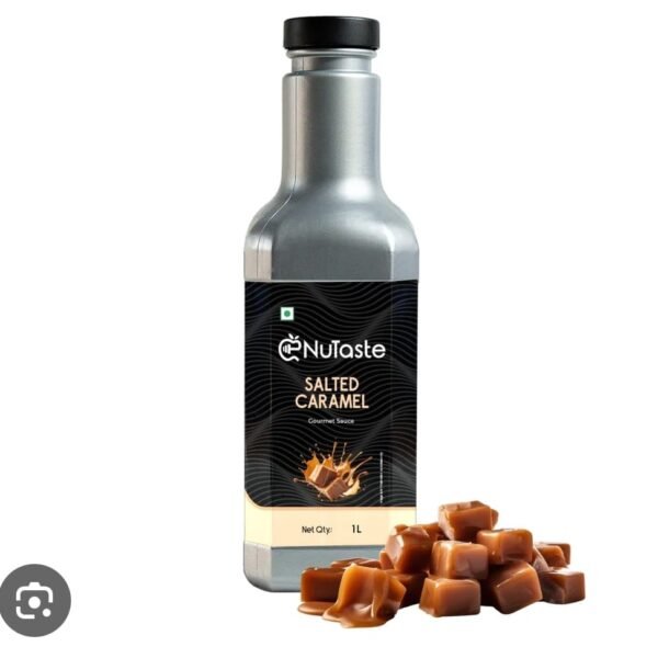 NuTaste salted caramel syrup 1ltr