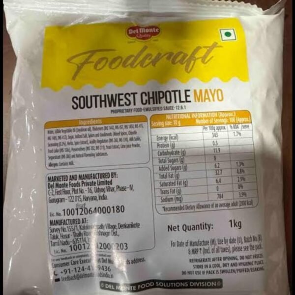 chitpotle mayo cremica 1kg