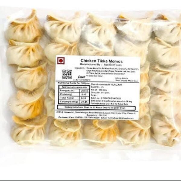 CHICKEN TIKKA MOMOS 500GM