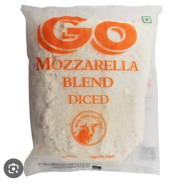 GO MOZZARELLA BLEND DICED 2KG