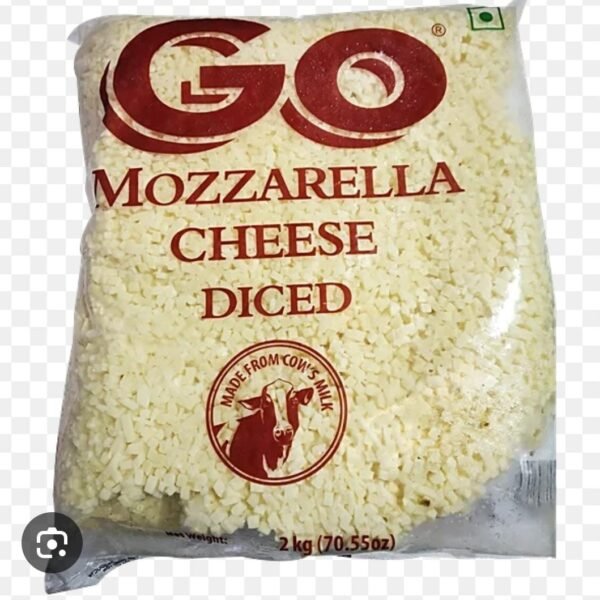 GO MOZZARELLA CHEESE DICED 2KG